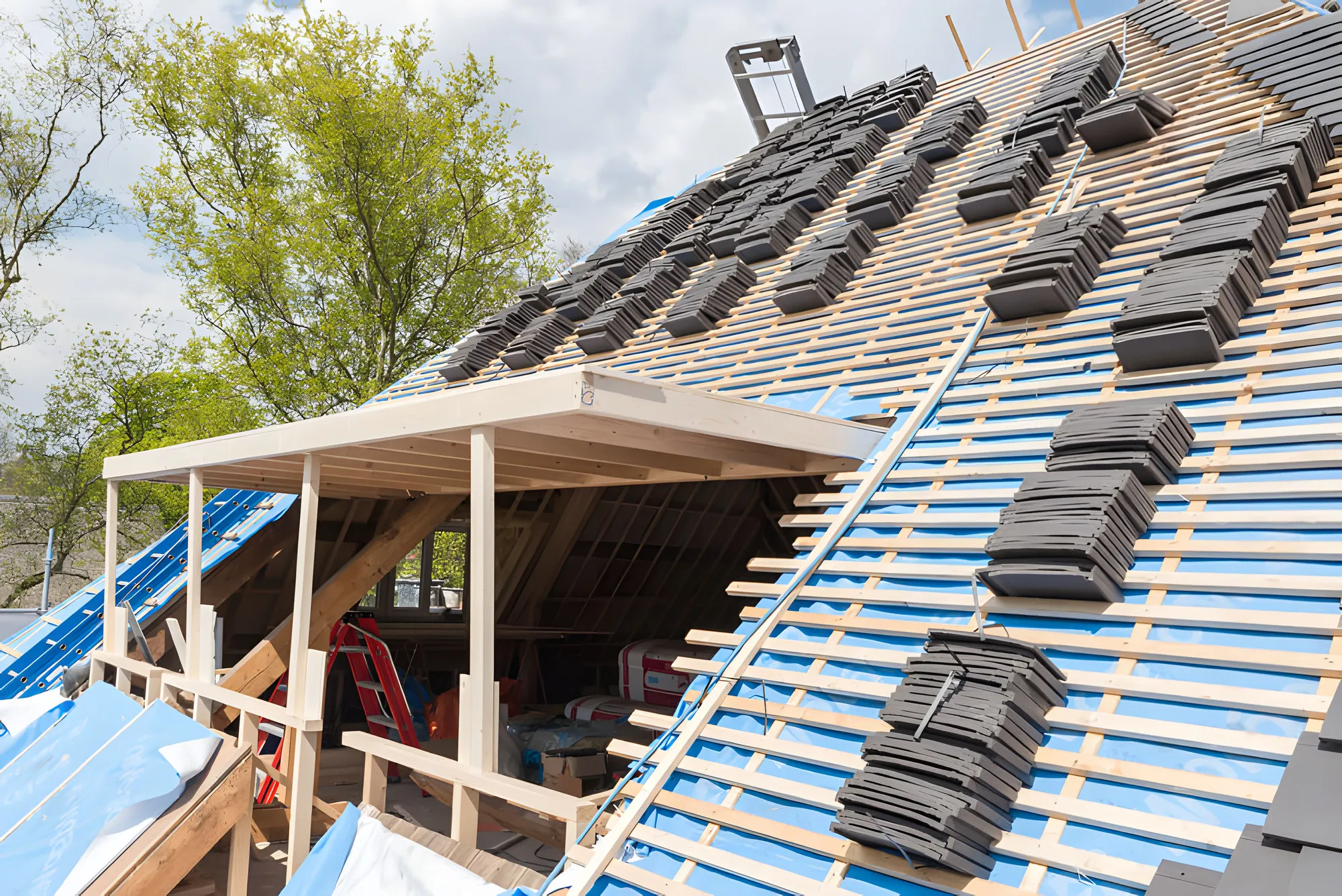 New roofs work by ProActive Roofing